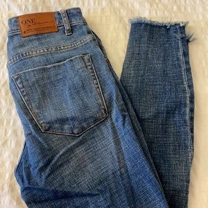 One Teaspoon High Waist Jeans